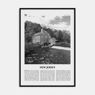 New Jersey Travel B&W No 5 Poster