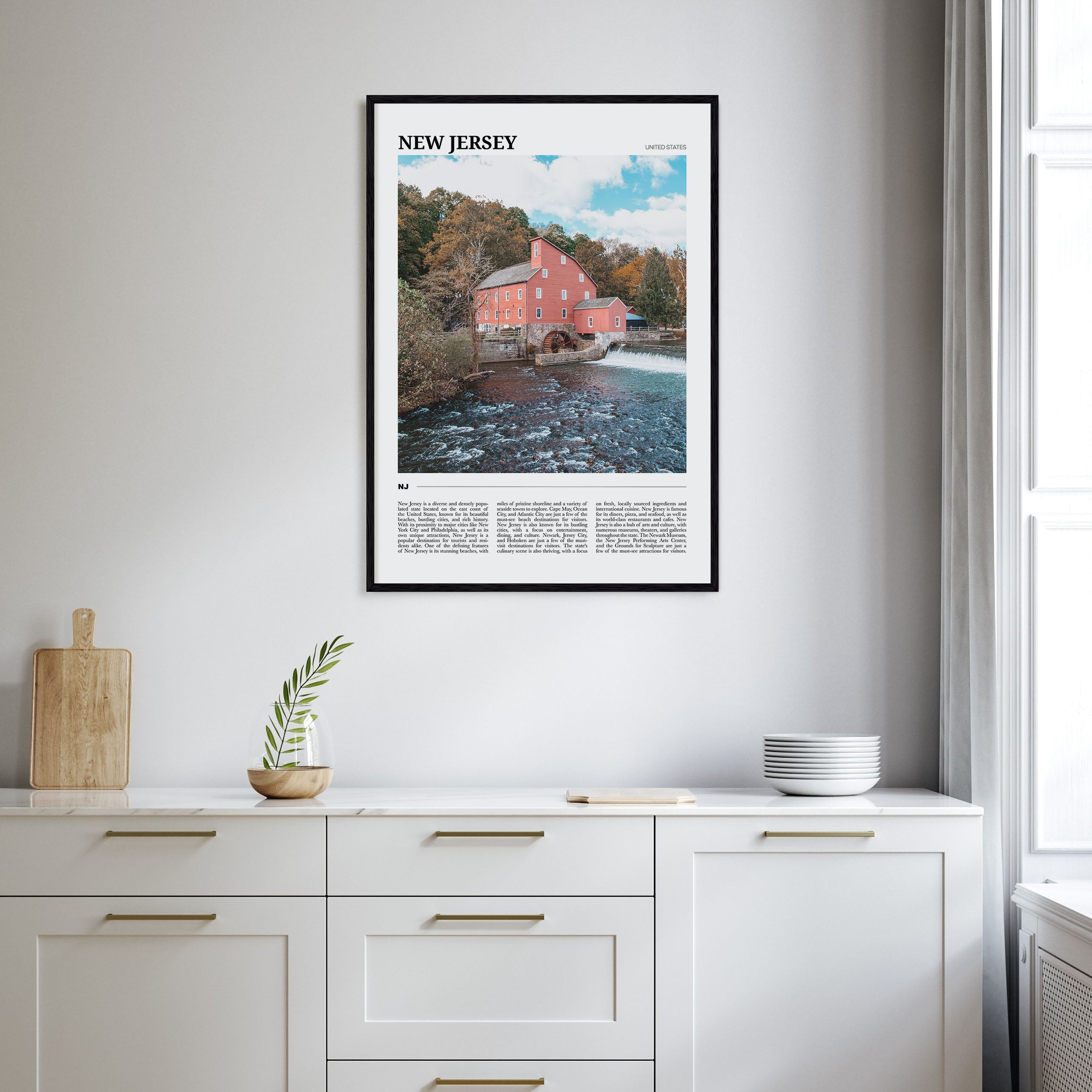 New Jersey Travel Color No 1 Poster