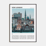 New London Travel Color Poster