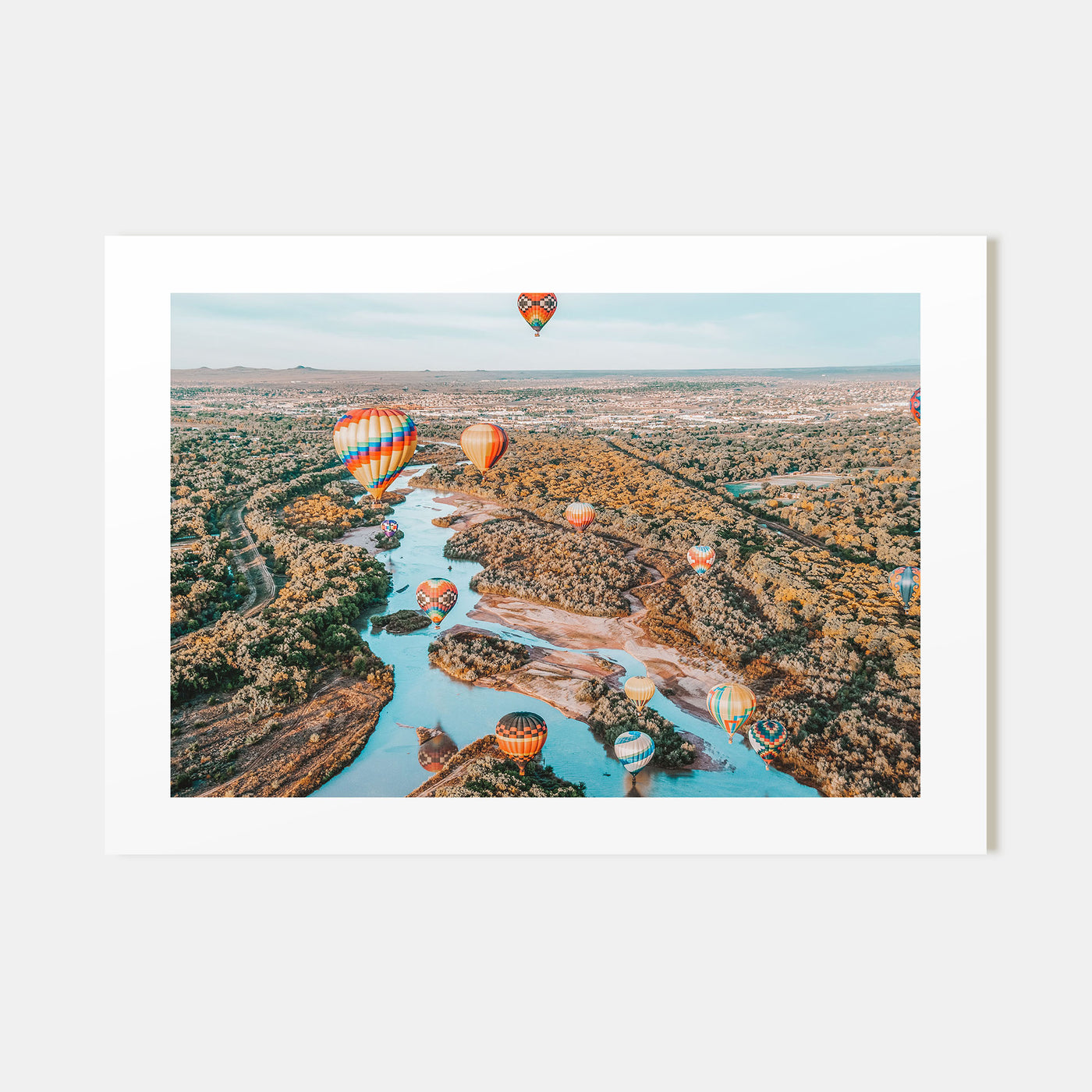 New Mexico Landscape Color Poster