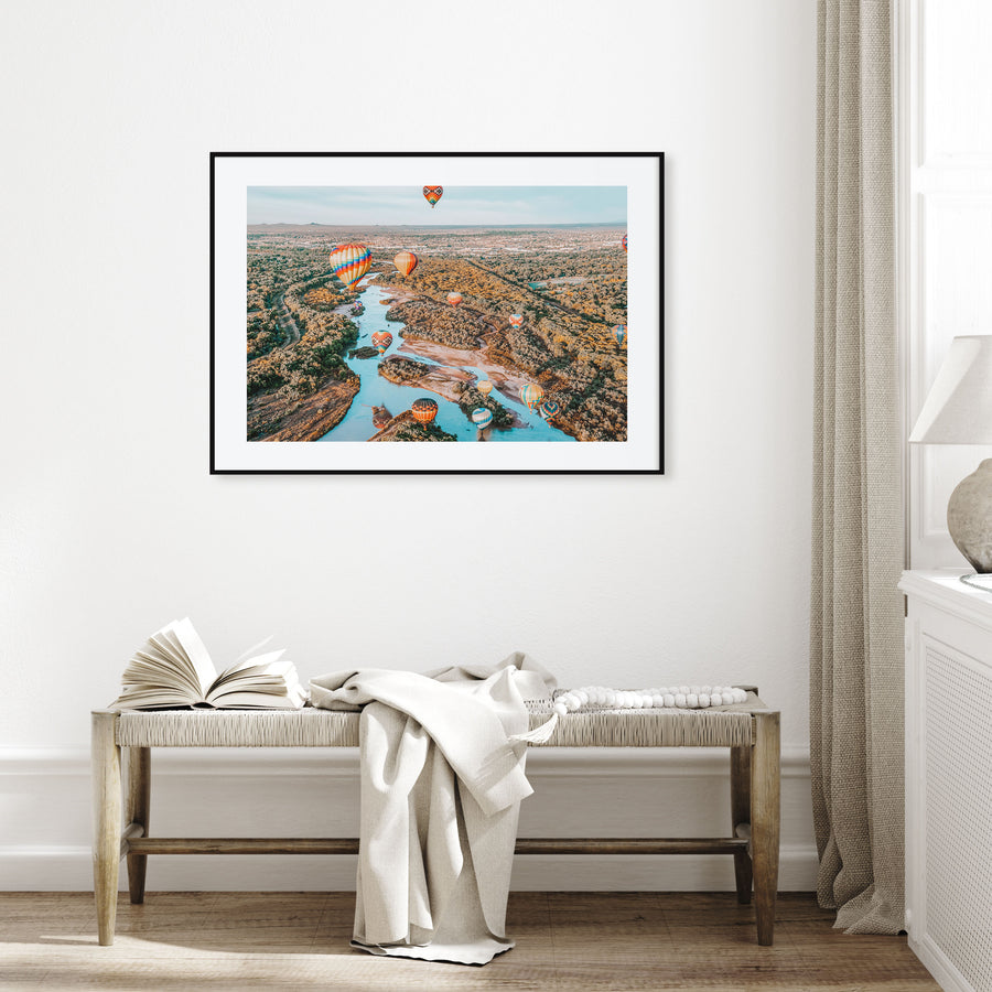 New Mexico Landscape Color Poster