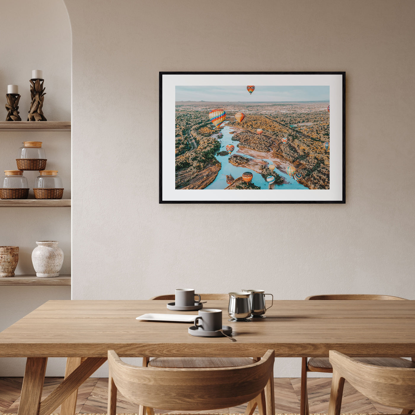 New Mexico Landscape Color Poster