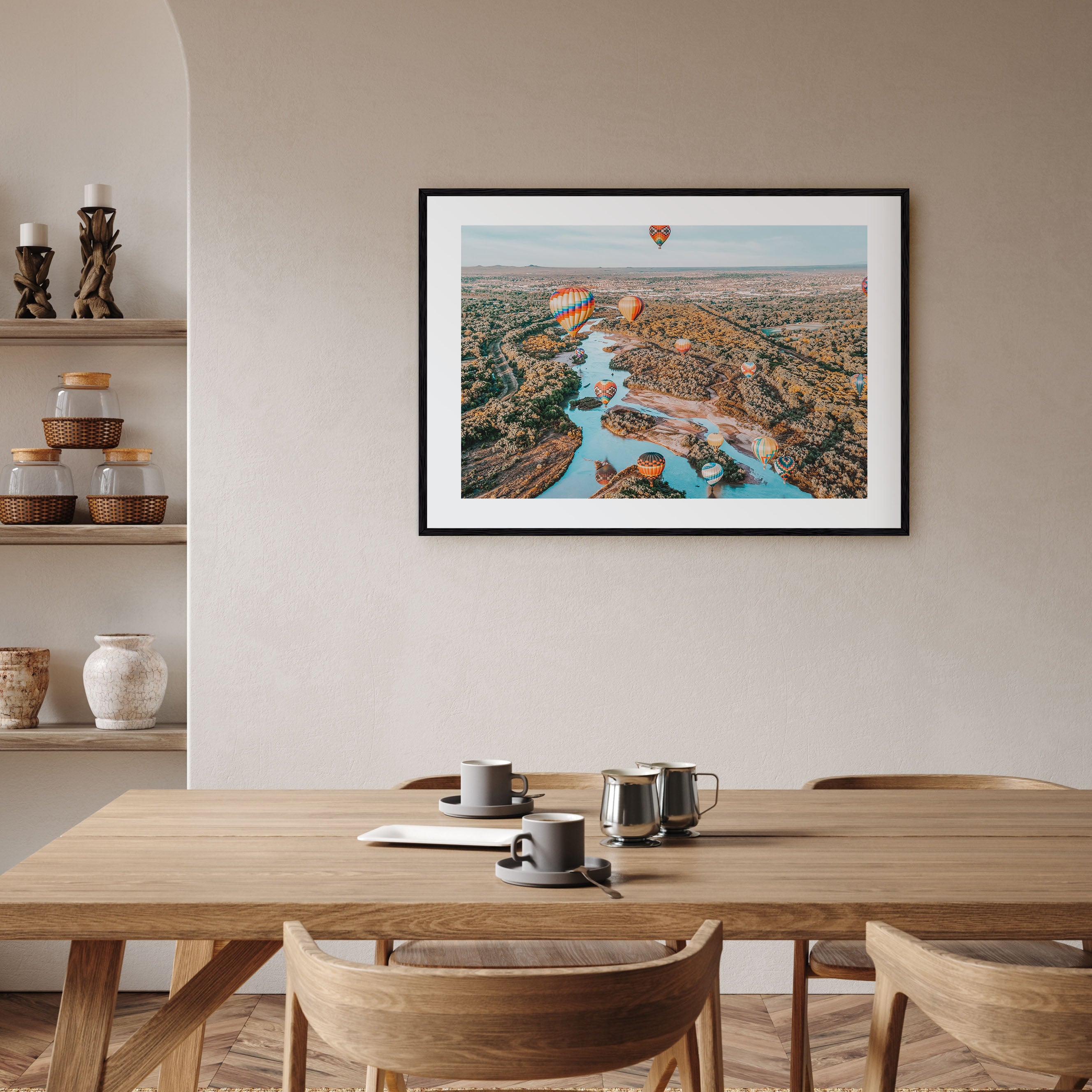 New Mexico Landscape Color Poster