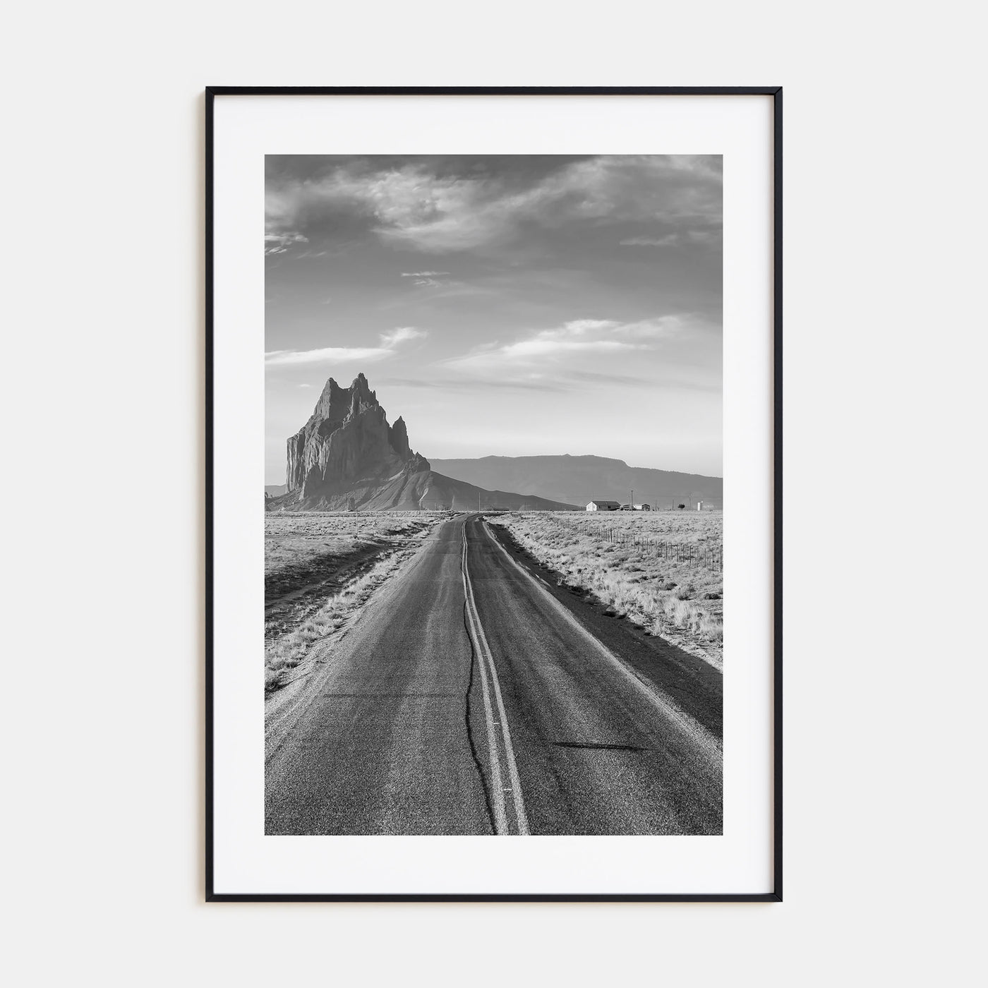 New Mexico Photo B&W Poster