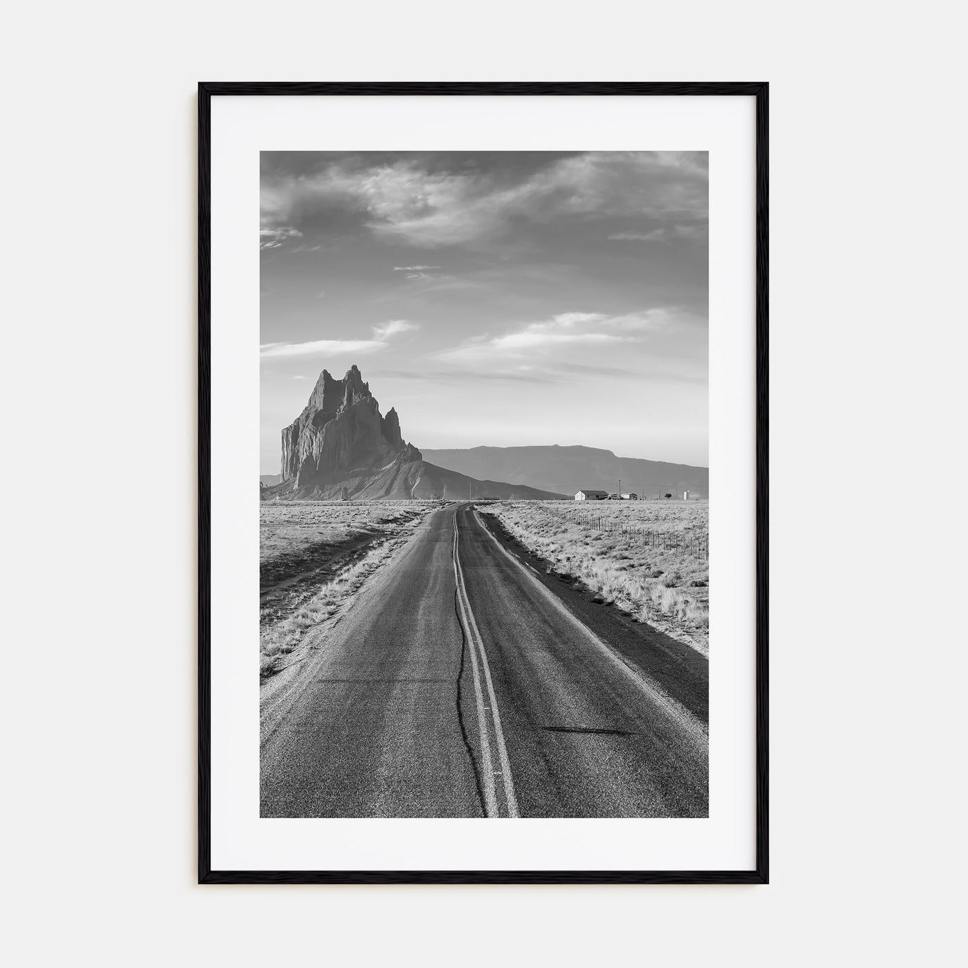 New Mexico Photo B&W Poster