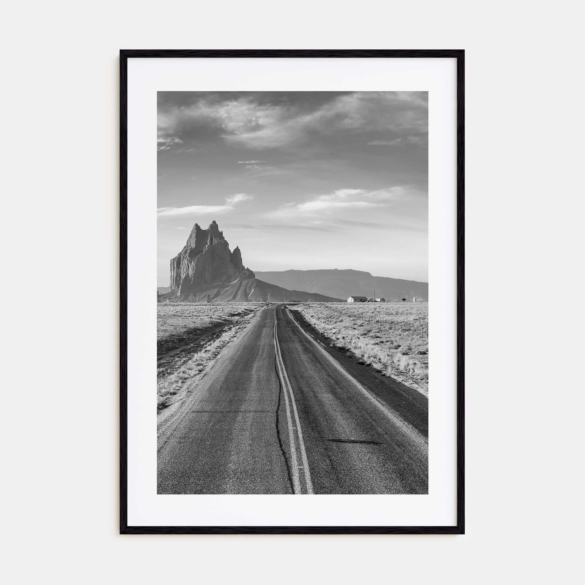New Mexico Photo B&W Poster