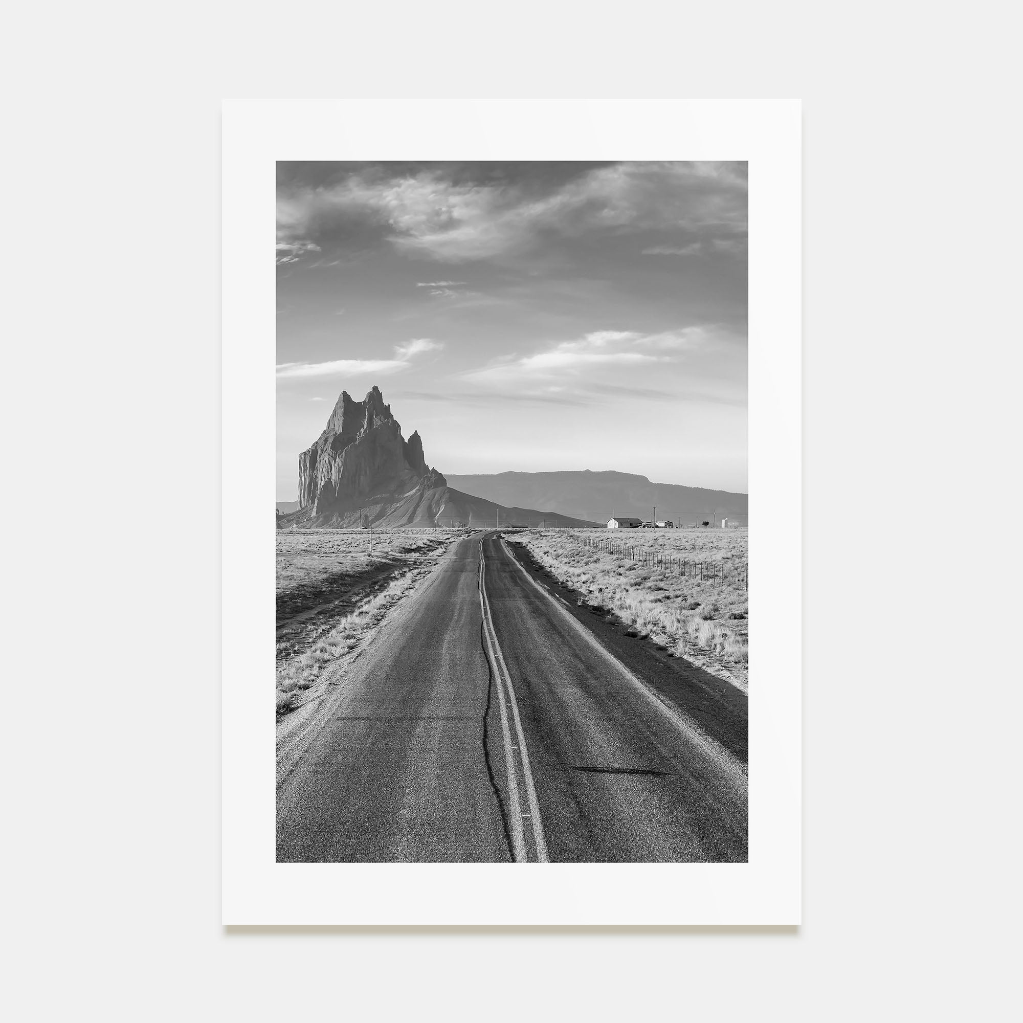 New Mexico Photo B&W Poster