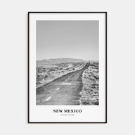 New Mexico Portrait B&W Poster