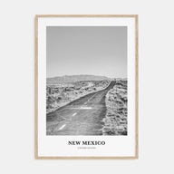 New Mexico Portrait B&W Poster