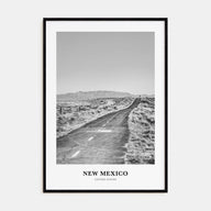New Mexico Portrait B&W Poster