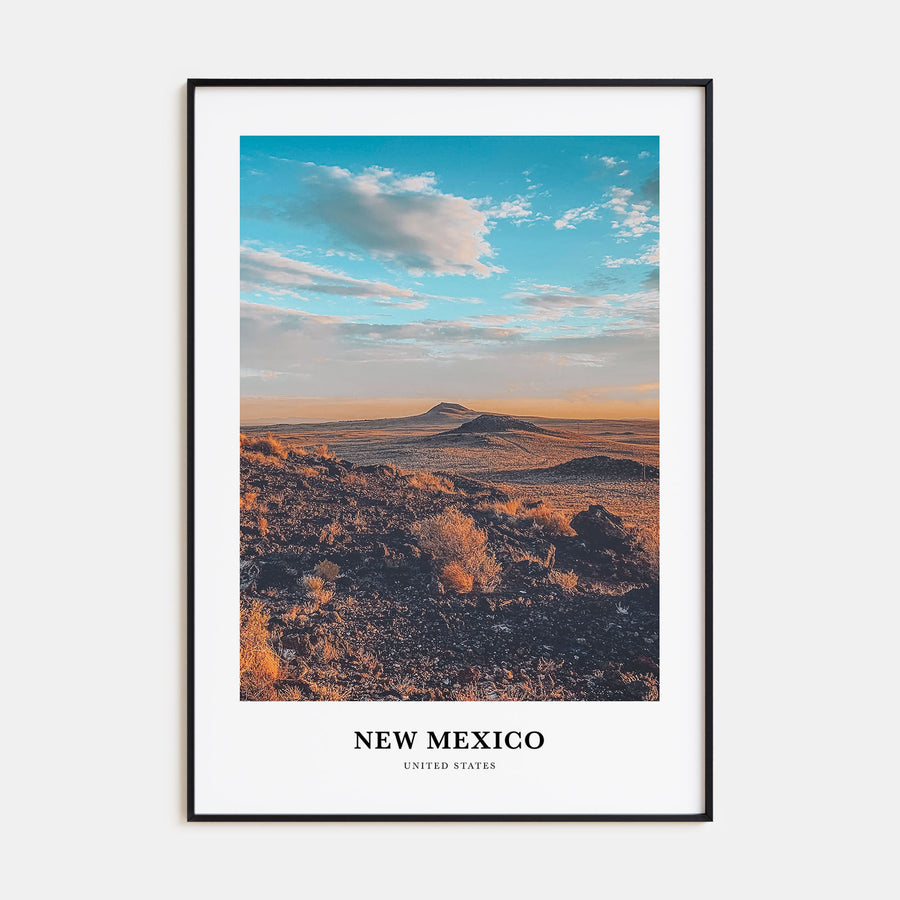 New Mexico Portrait Color Poster