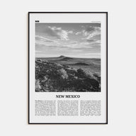 New Mexico Travel B&W No 2 Poster