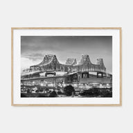 New Orleans Landscape B&W Poster
