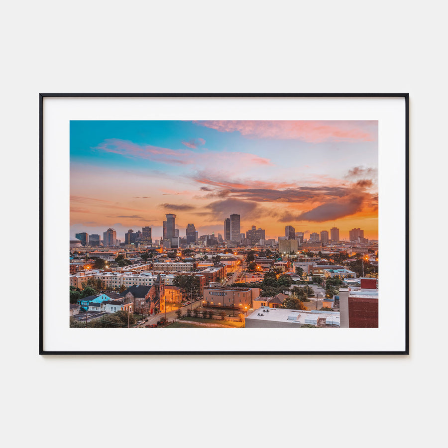 New Orleans Landscape Color Poster