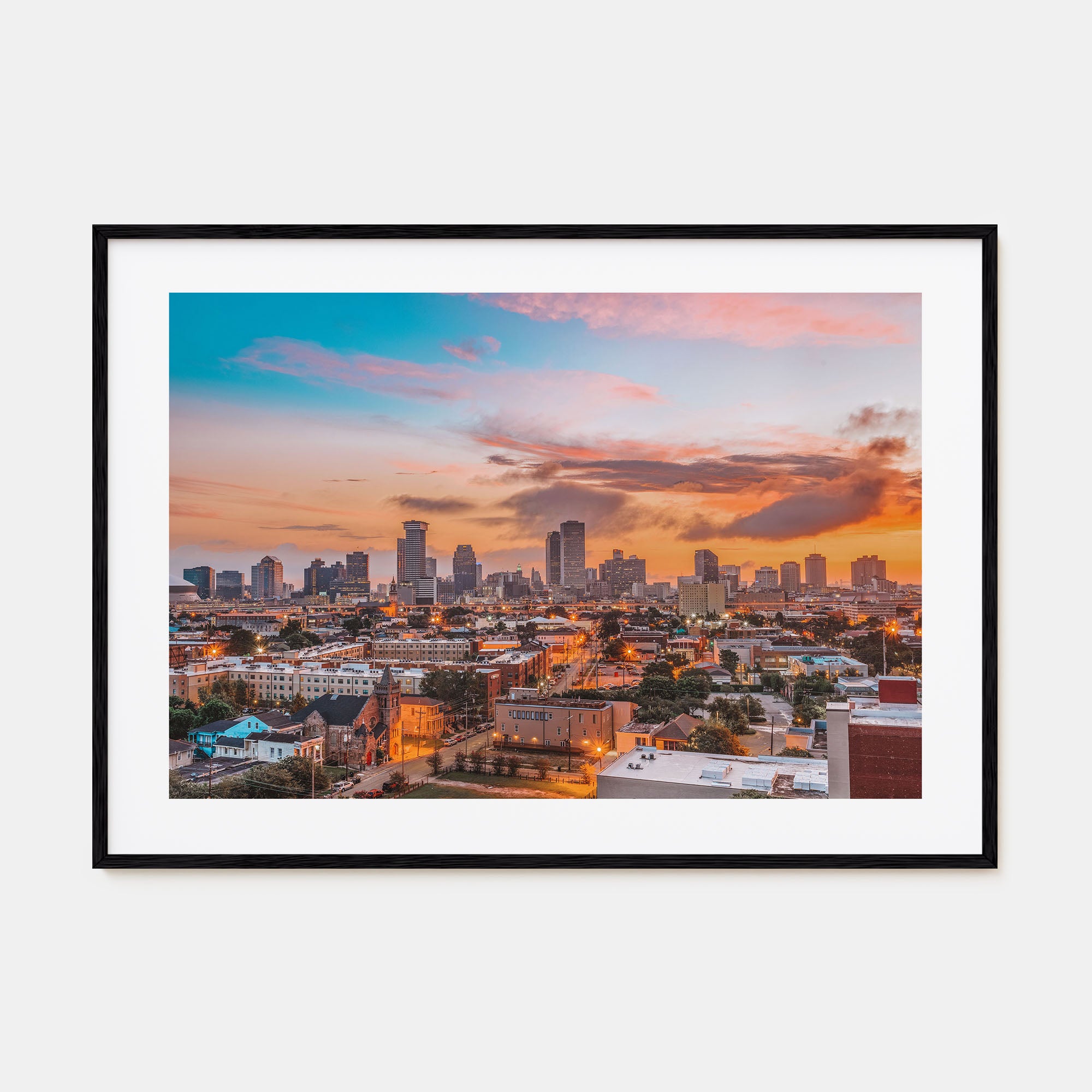 New Orleans Landscape Color Poster