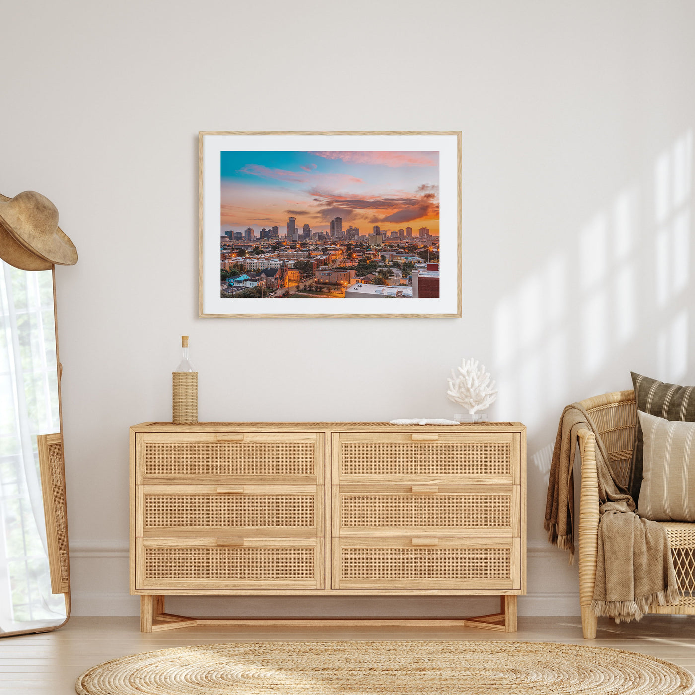 New Orleans Landscape Color Poster