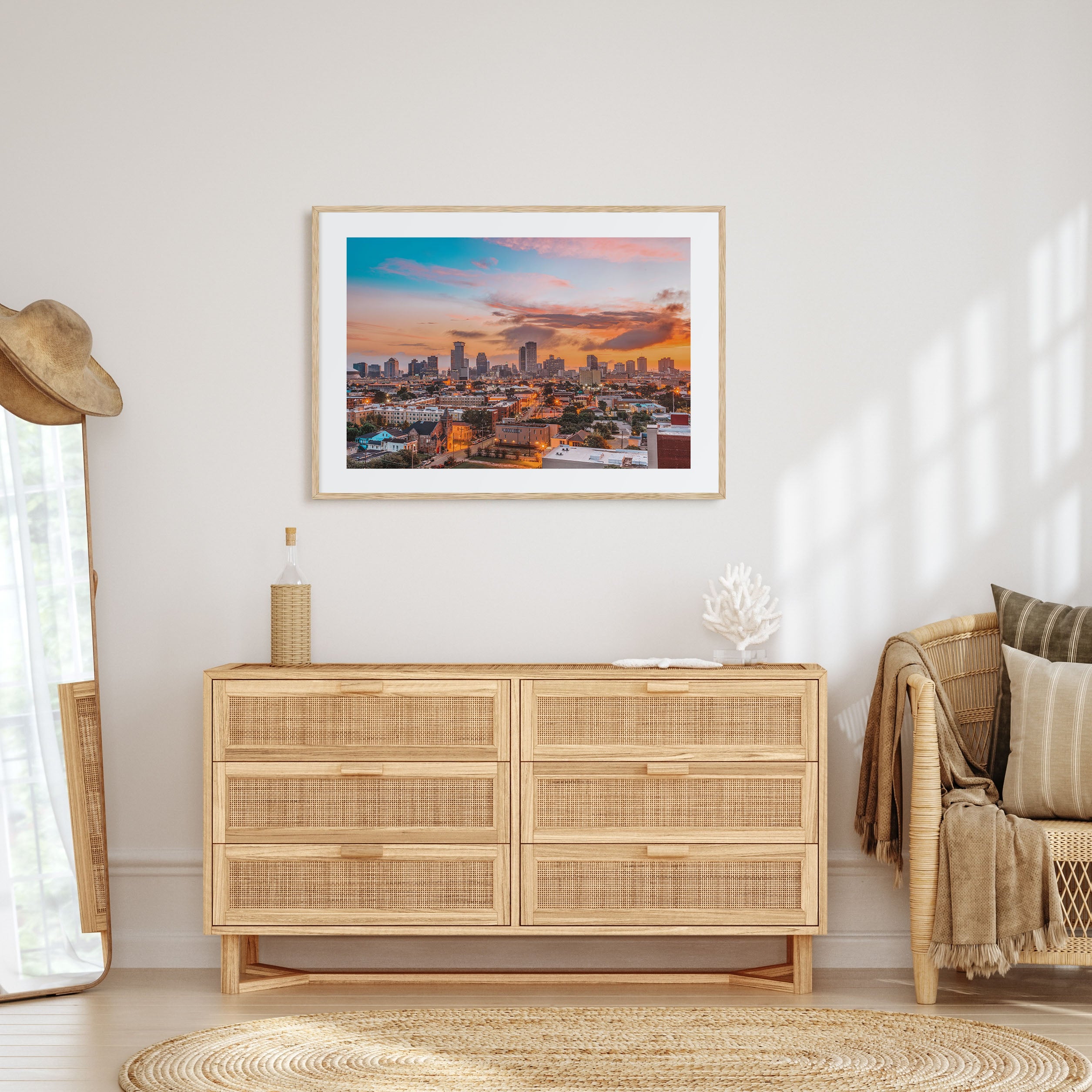 New Orleans Landscape Color Poster