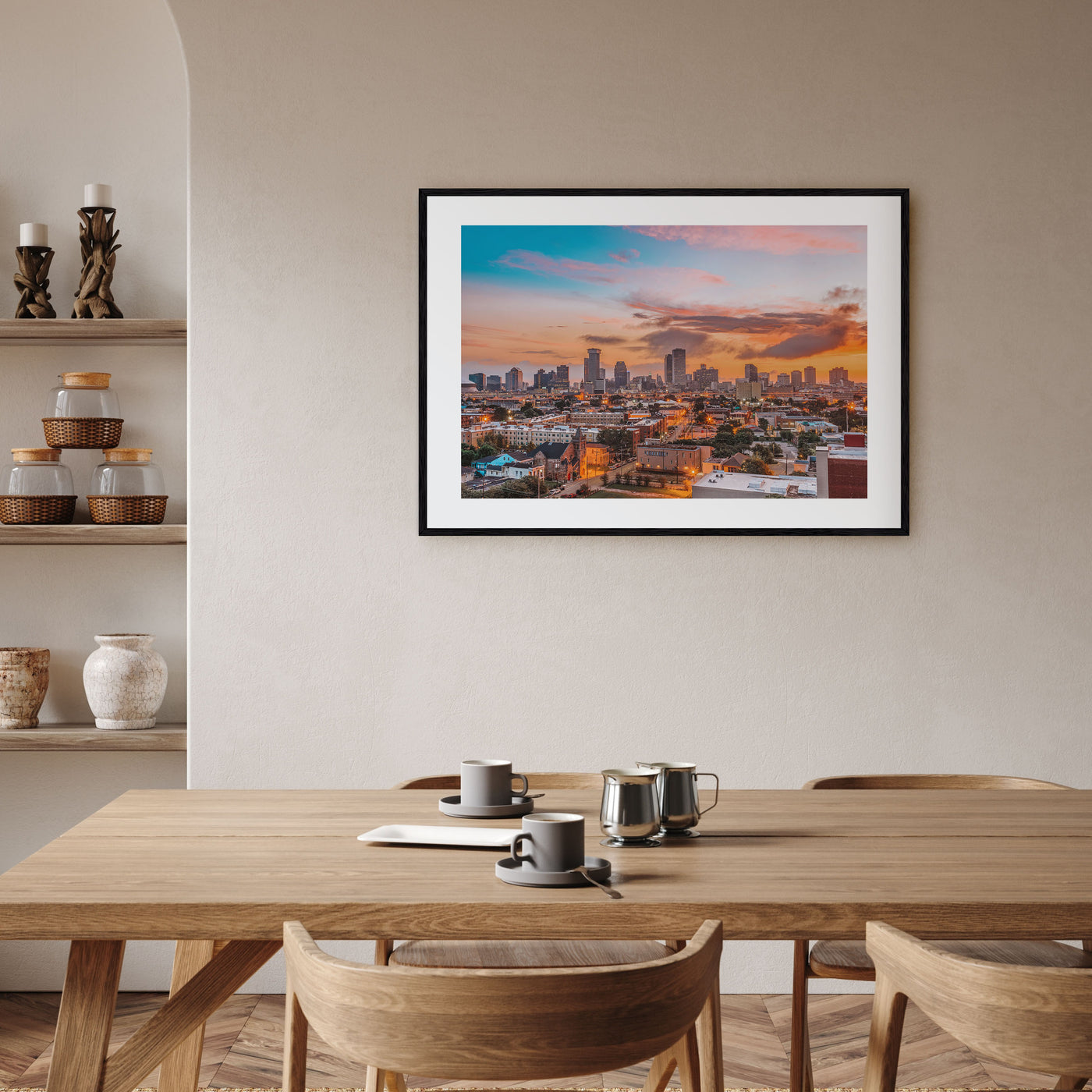 New Orleans Landscape Color Poster