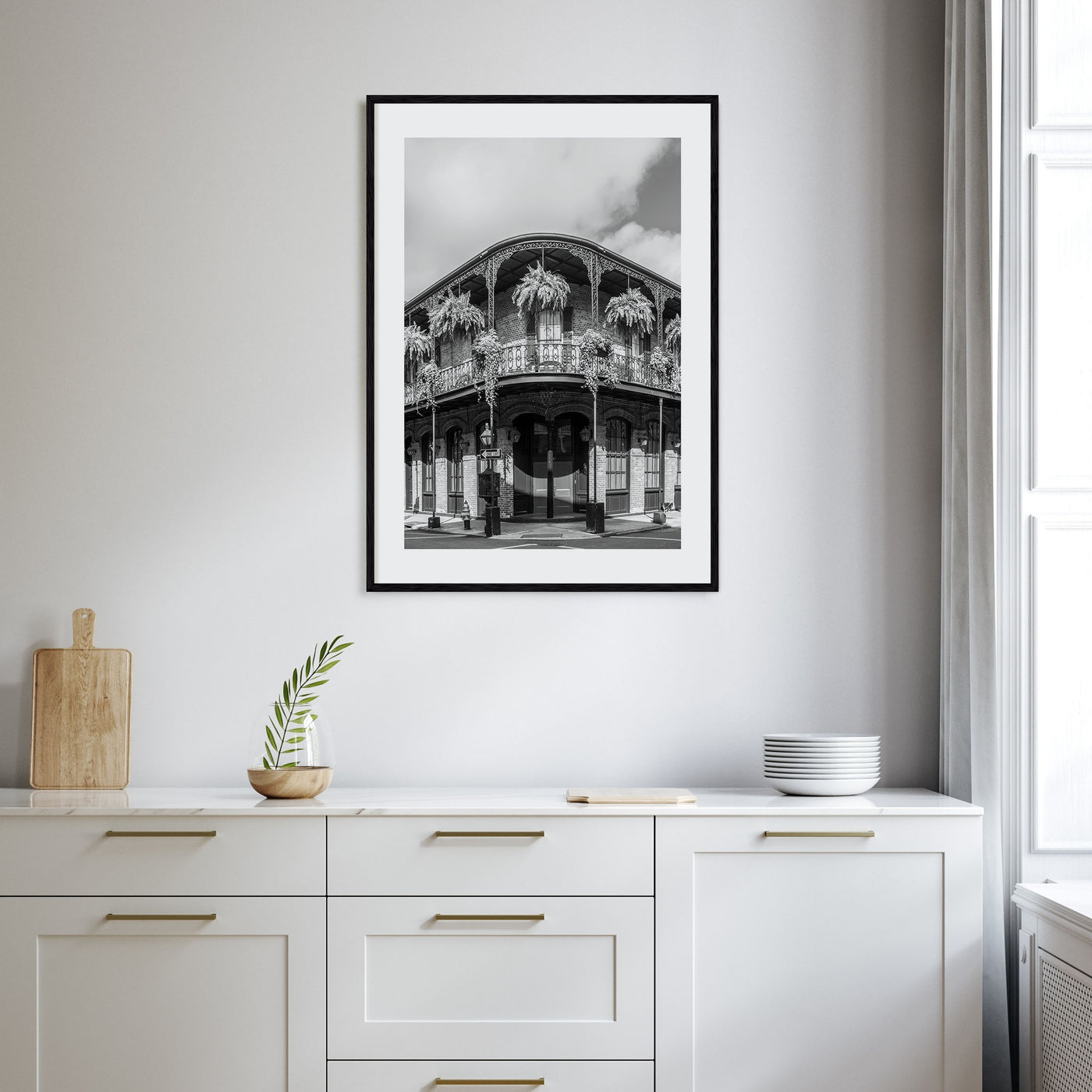New Orleans Photo B&W No 1 Poster