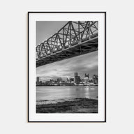 New Orleans Photo B&W No 2 Poster