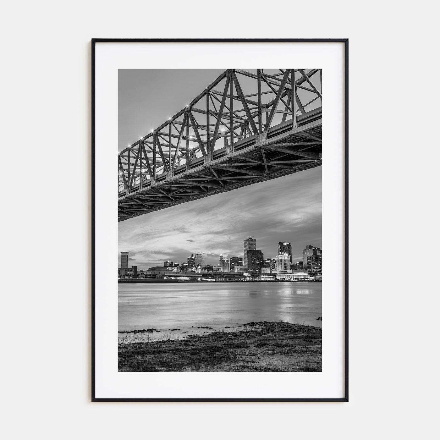 New Orleans Photo B&W No 2 Poster