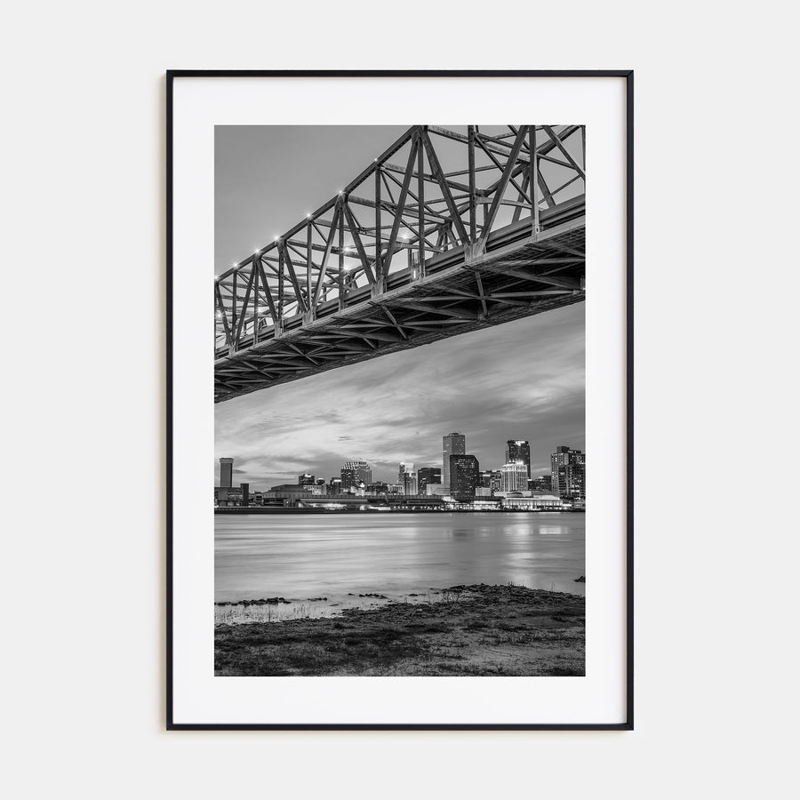 New Orleans Photo B&W No 2 Poster