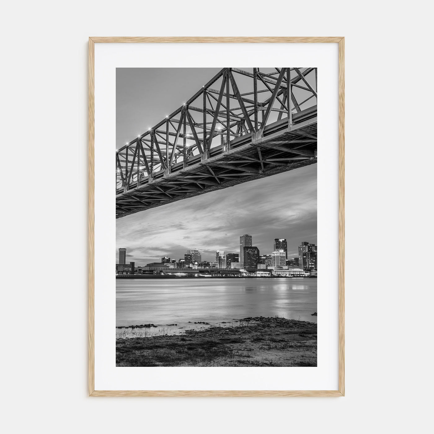 New Orleans Photo B&W No 2 Poster