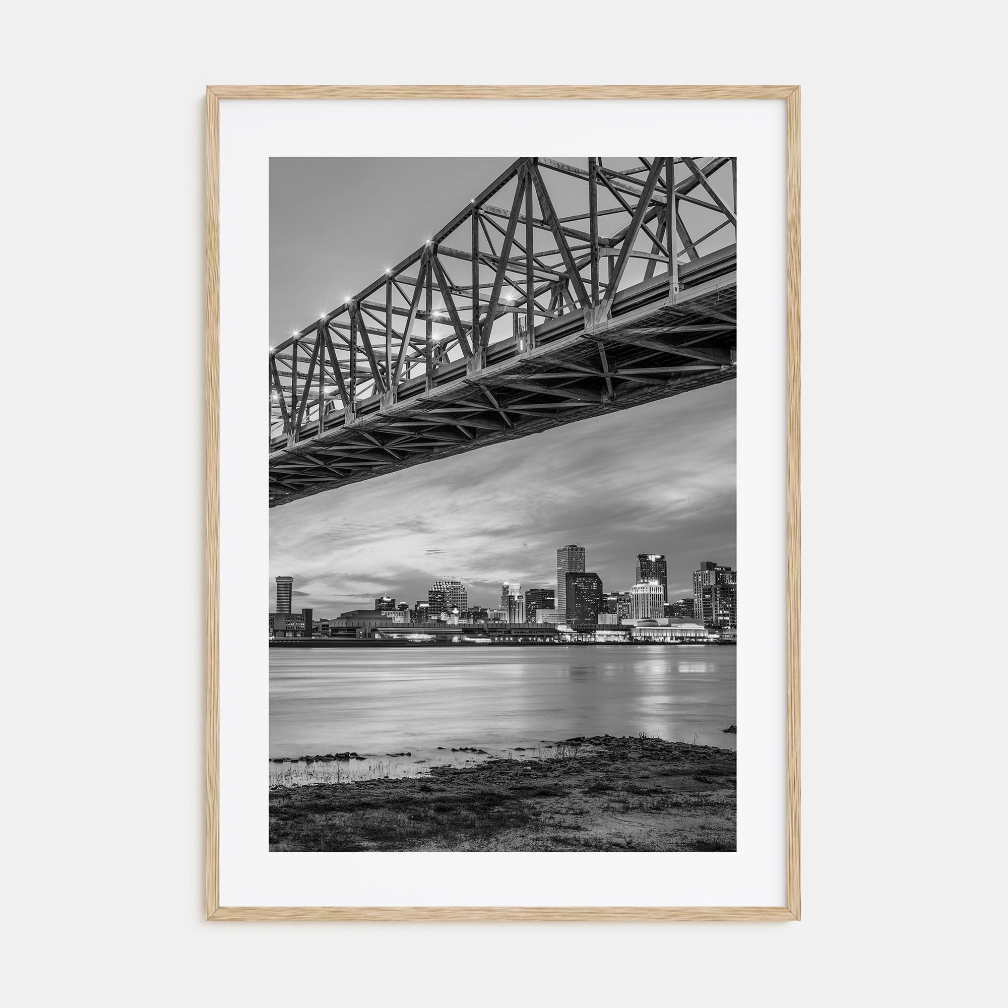New Orleans Photo B&W No 2 Poster