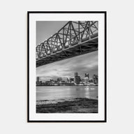 New Orleans Photo B&W No 2 Poster