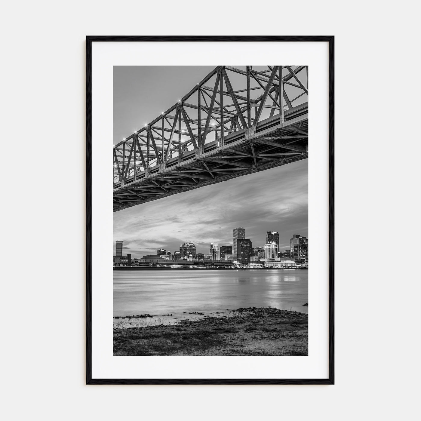 New Orleans Photo B&W No 2 Poster