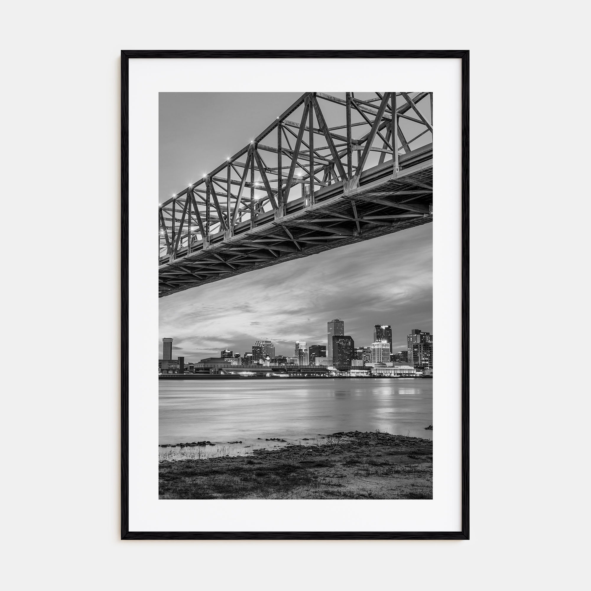 New Orleans Photo B&W No 2 Poster