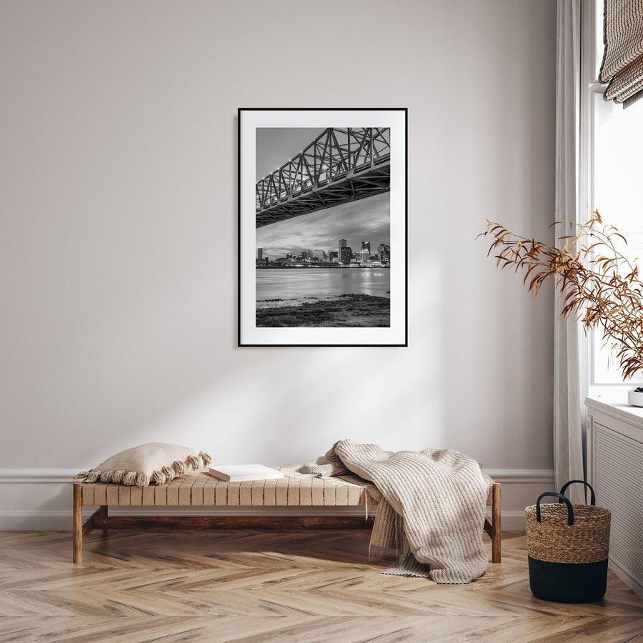 New Orleans Photo B&W No 2 Poster