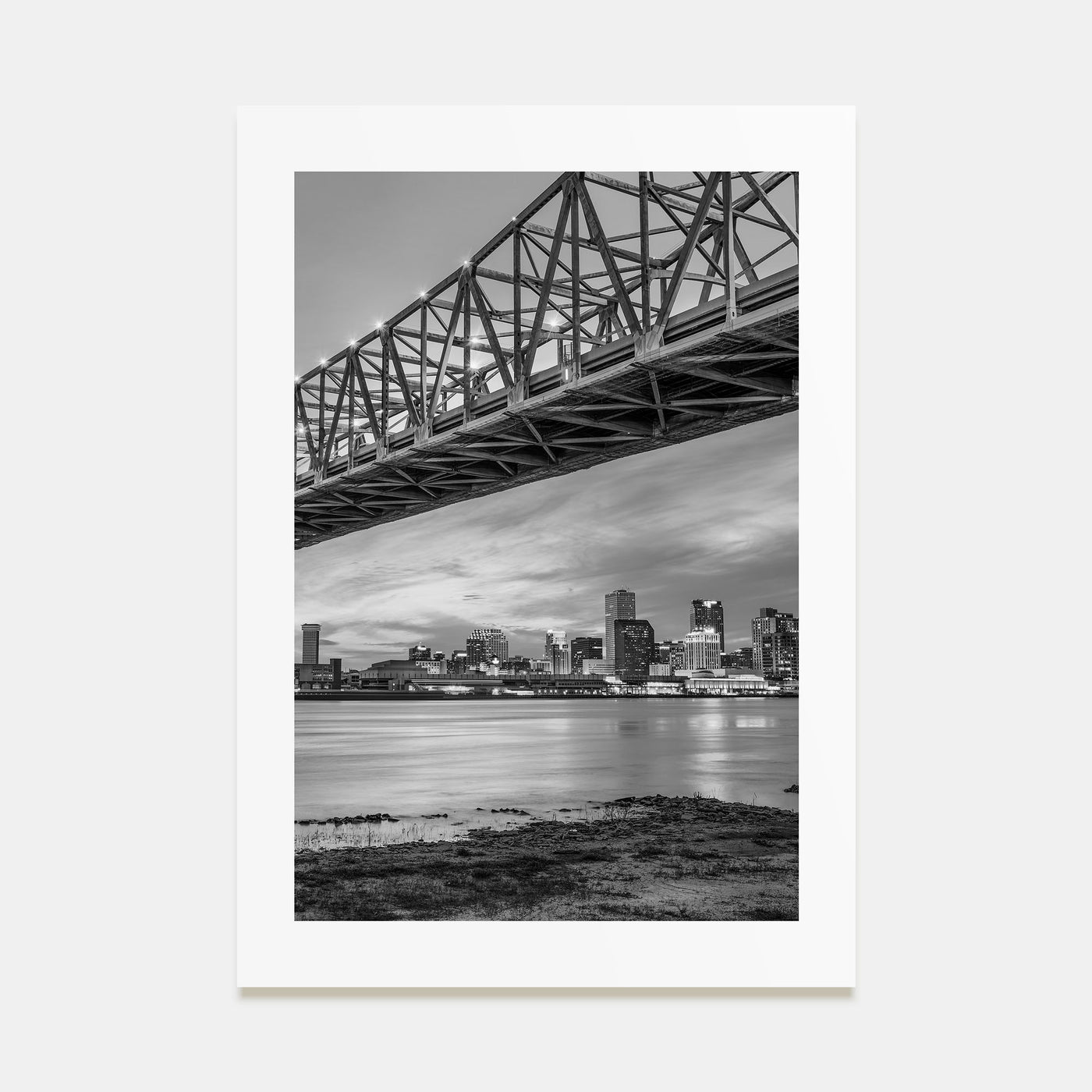 New Orleans Photo B&W No 2 Poster