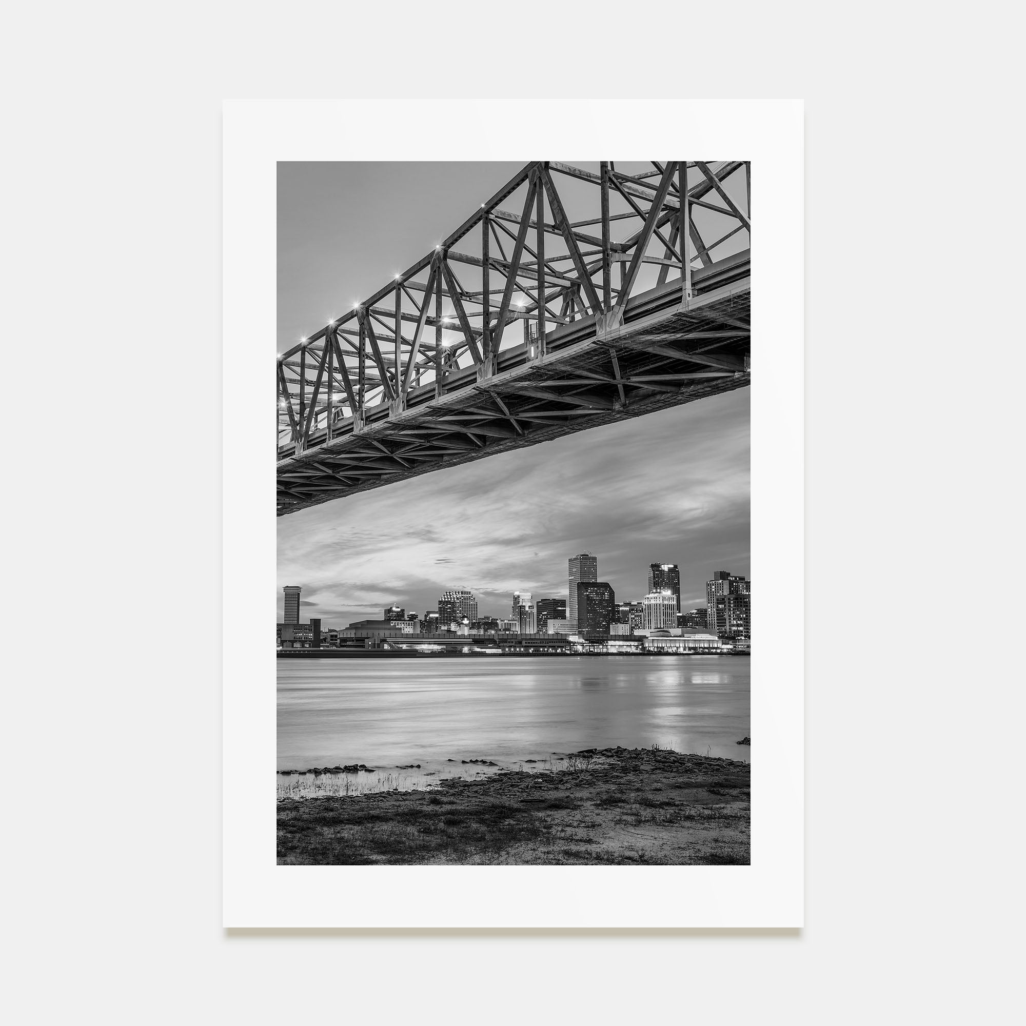 New Orleans Photo B&W No 2 Poster