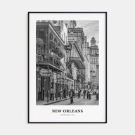 New Orleans Portrait B&W No 1 Poster