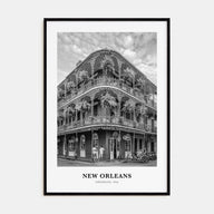 New Orleans Portrait B&W No 2 Poster