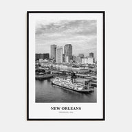 New Orleans Portrait B&W No 3 Poster