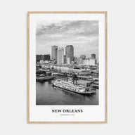 New Orleans Portrait B&W No 3 Poster