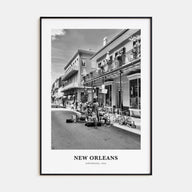 New Orleans Portrait B&W No 4 Poster