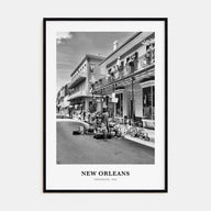 New Orleans Portrait B&W No 4 Poster