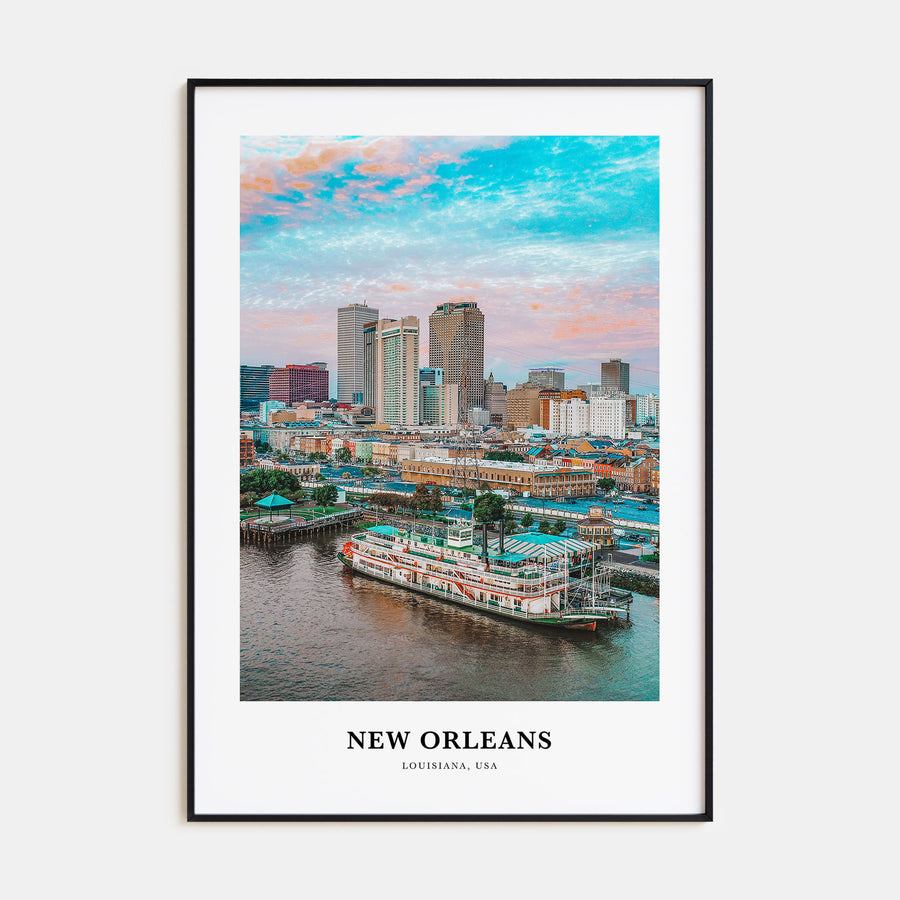 New Orleans Portrait Color Poster