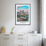 New Orleans Portrait Color Poster