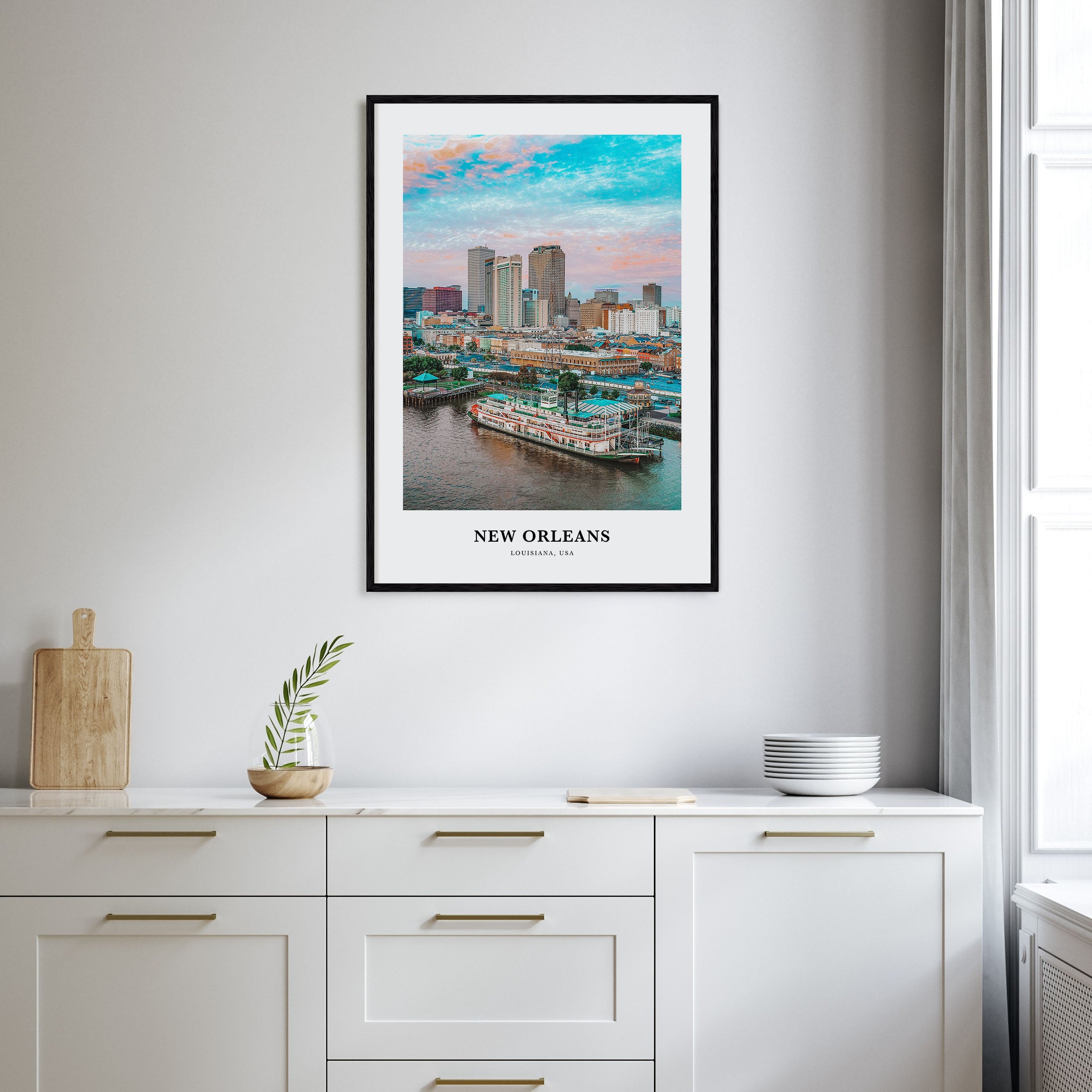 New Orleans Portrait Color Poster