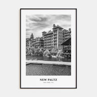 New Paltz Portrait B&W Poster