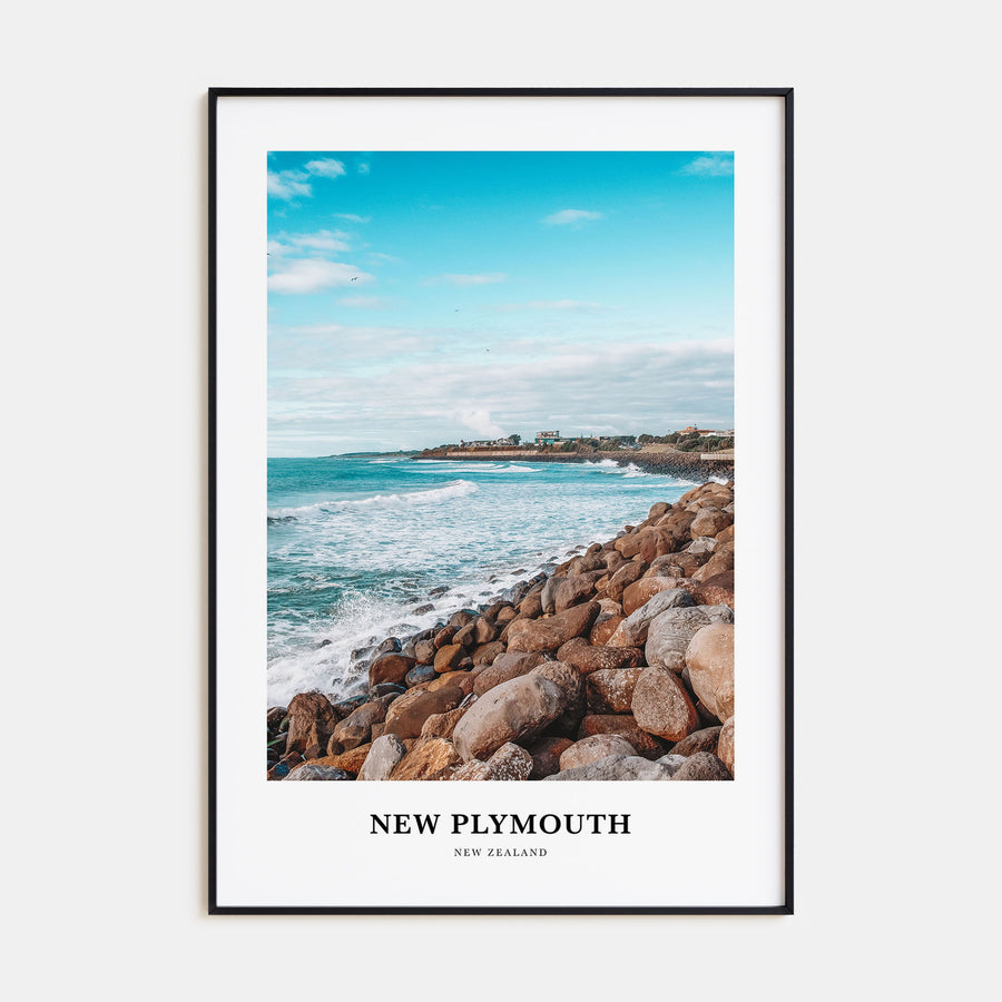 New Plymouth Portrait Color Poster