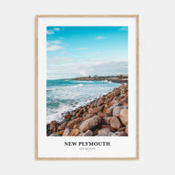 New Plymouth Portrait Color Poster
