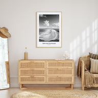 New South Wales Portrait B&W Poster