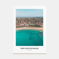 New South Wales Portrait Color No 1 Poster