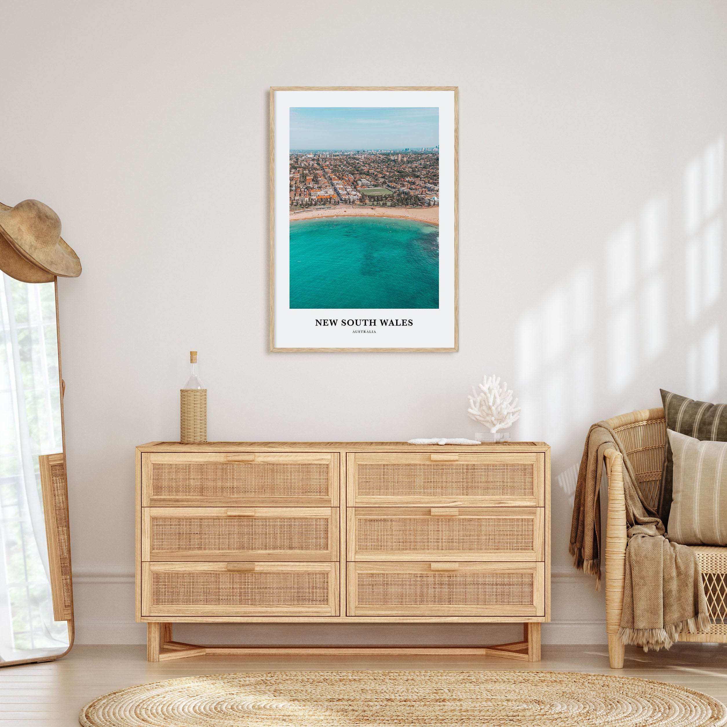 New South Wales Portrait Color No 1 Poster