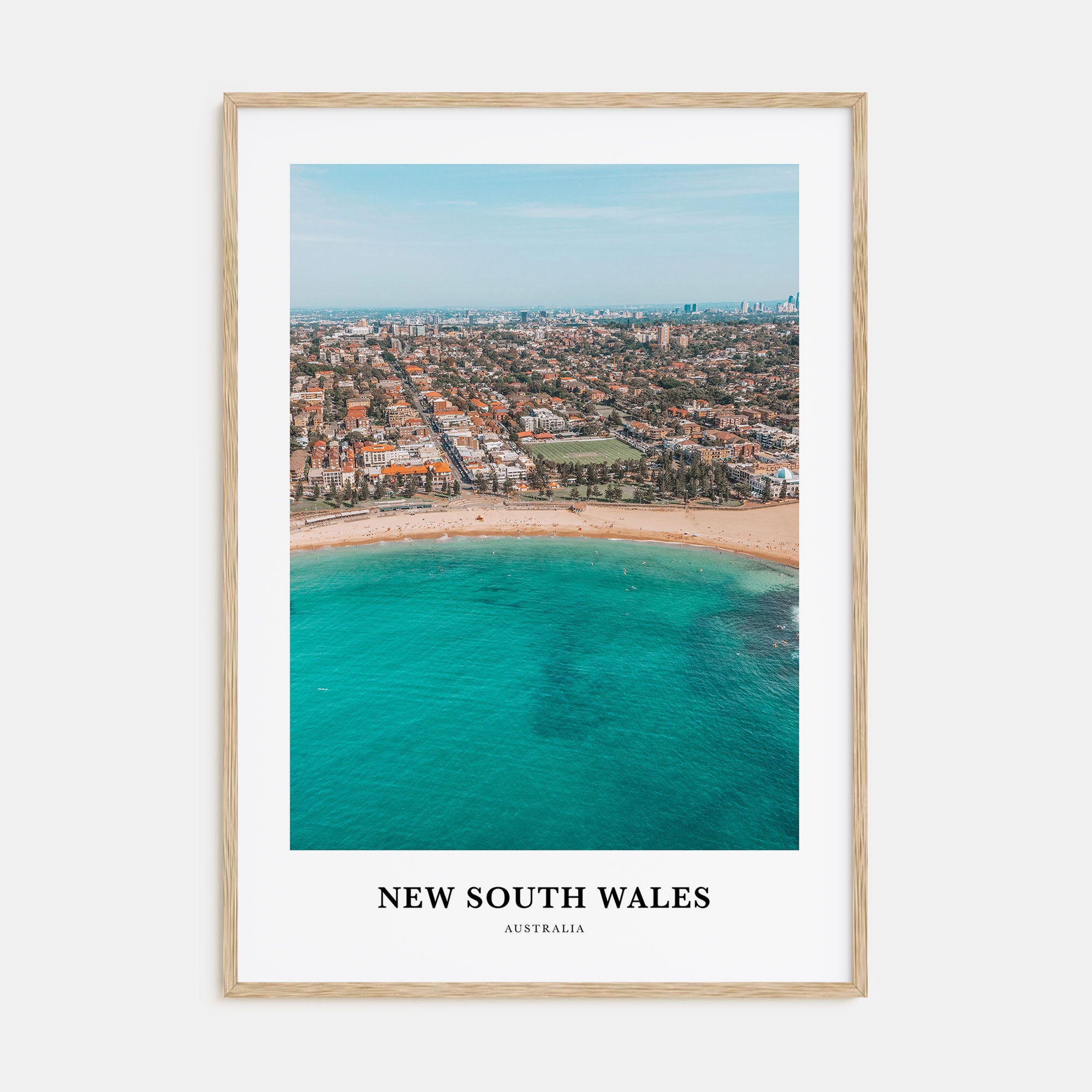 New South Wales Portrait Color No 1 Poster
